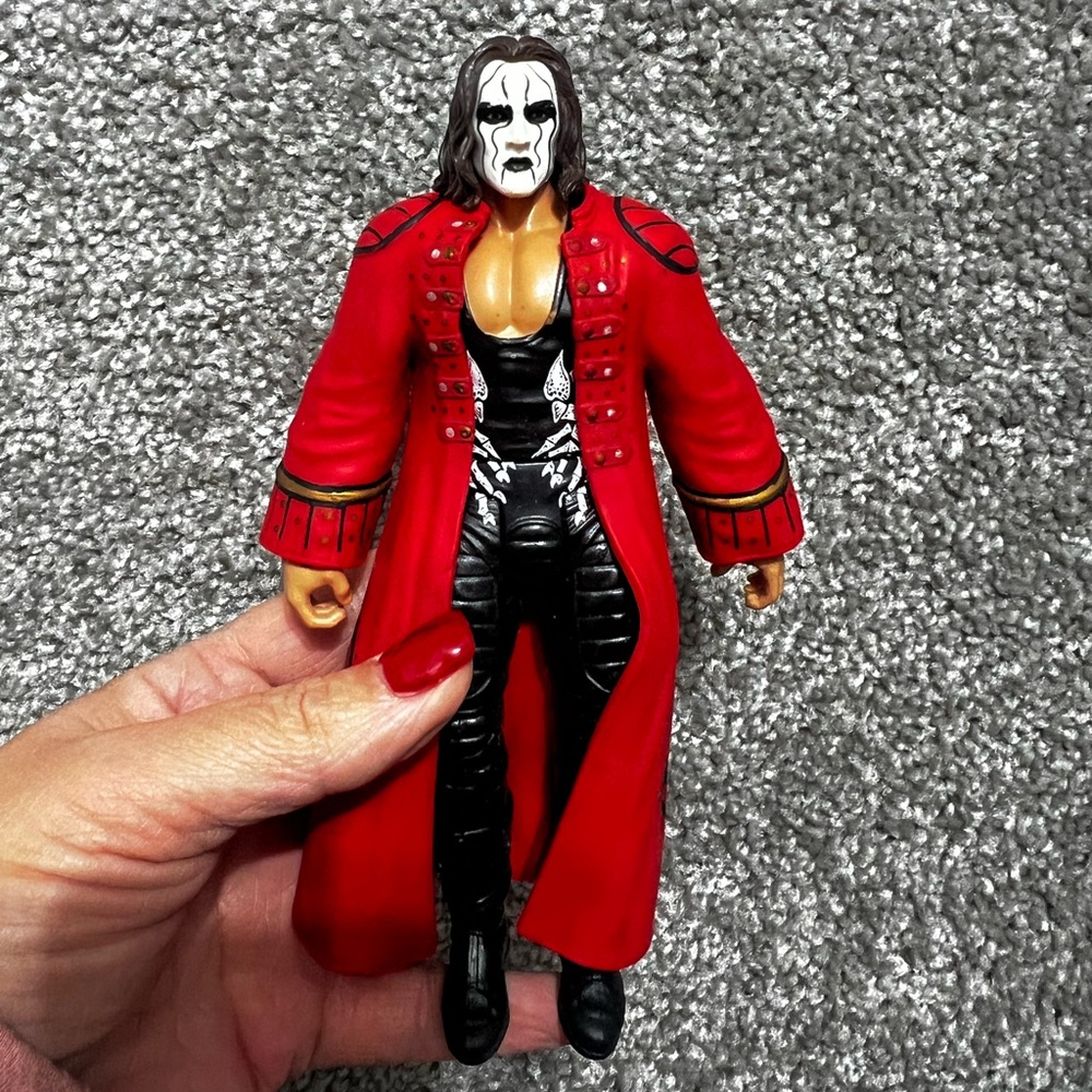 WWE 2015 Sting Mattel Wrestling Action Figure Excellent Condition